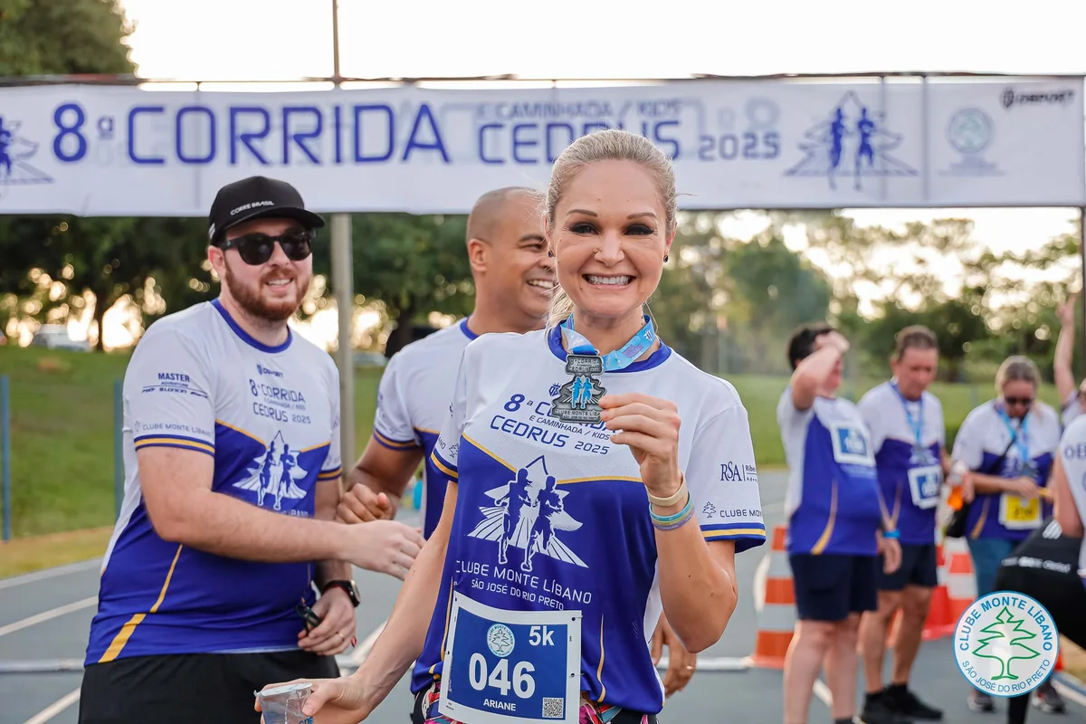 Corrida com uniforme personalizado